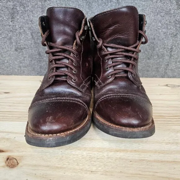 Thursday Boots Everyday Men's Brown Leather Lace up Chukka Ankle Boots size 9