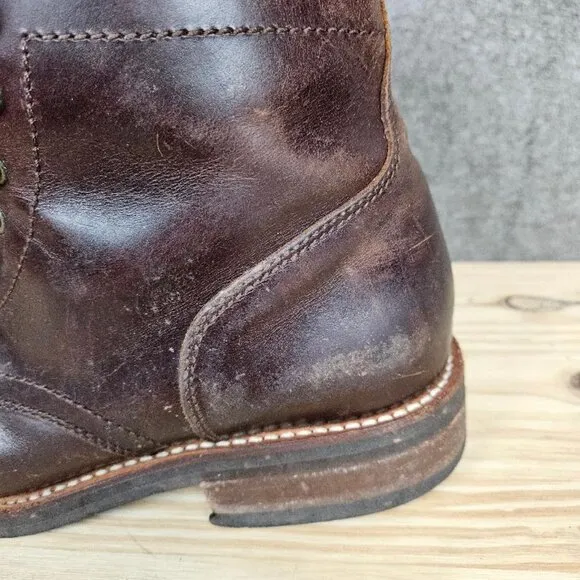 Thursday Boots Everyday Men's Brown Leather Lace up Chukka Ankle Boots size 9