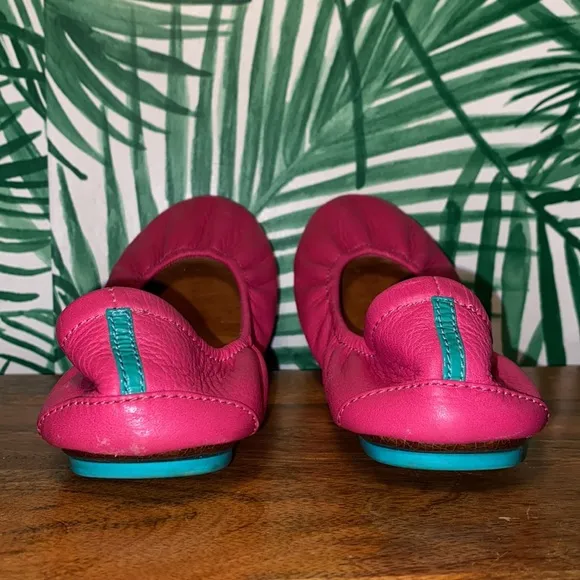 Tieks By Gavrieli Pink Leather Ballet Flats Women’s 7