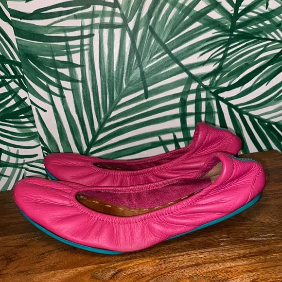 Tieks By Gavrieli Pink Leather Ballet Flats Women’s 7