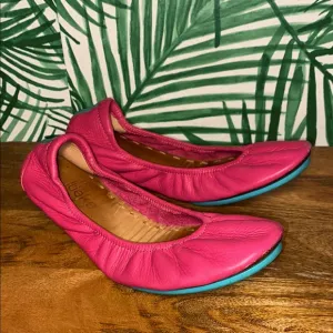 Tieks By Gavrieli Pink Leather Ballet Flats Women’s 7