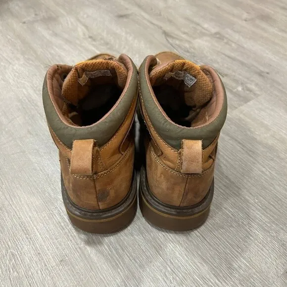 Timberland Arida Brown Tan Leather Lace Up Chukka Boots Men's Size 10
