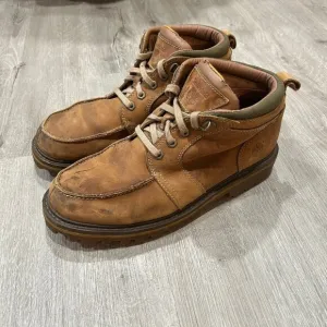 Timberland Arida Brown Tan Leather Lace Up Chukka Boots Men's Size 10