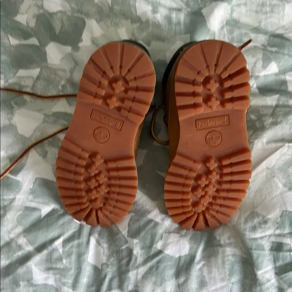 Timberland Brown Leather Lace-Up Boots