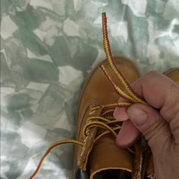 Timberland Brown Leather Lace-Up Boots