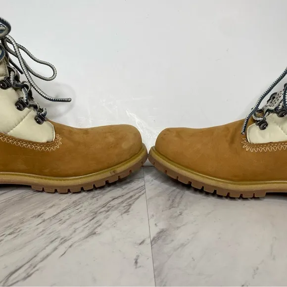 Timberland Lace Up Puffer Top Boot 11