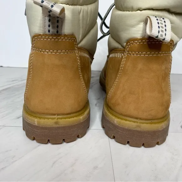 Timberland Lace Up Puffer Top Boot 11