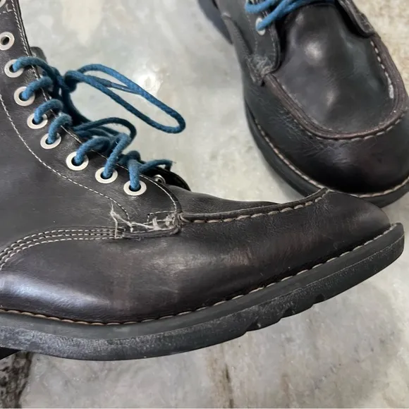 Timberland Leather Combat Boots Size 8