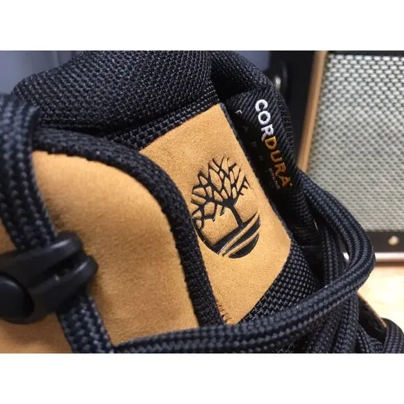 TIMBERLAND MEN MOTION SCRAMBLE MID LACE WATERPROOF WHEAT NUBUCK A68Q8 Size 10