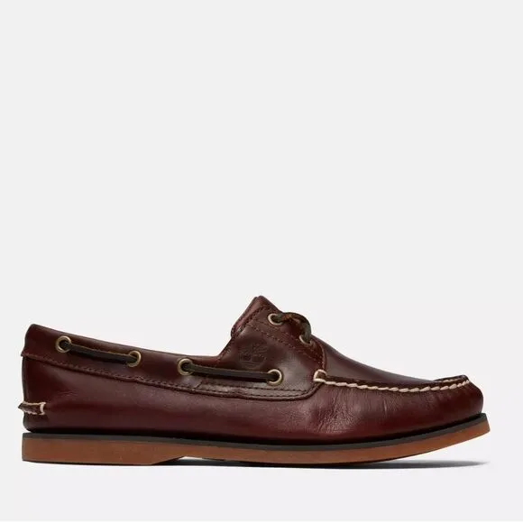 Timberland Men's Classic 2-Eye Boat Shoes size 15 new leather $200 value
