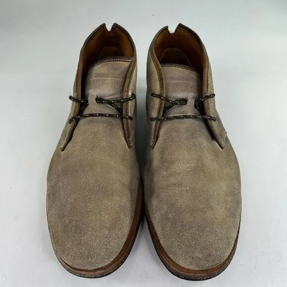 Timberland Men's Suede Chukka Boots US 12 Tan Sand Lace-Up Boot