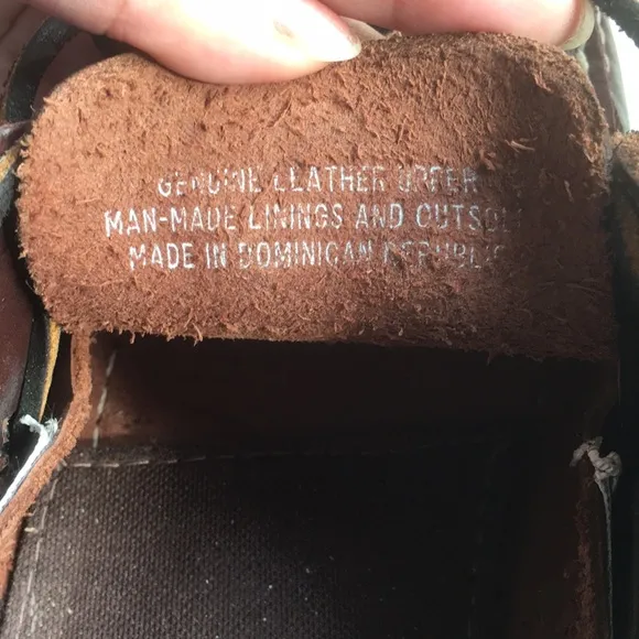 Timberland Sz 11.5M Mens Boat Shoes Brown Classic 2 Eye Laces Genuine Leather