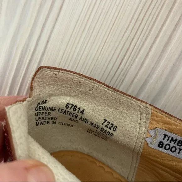 Timberland Two-Tone Leather Lace-Up Women's Shoes