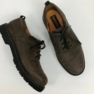 Timberland Waterproof Brown Oxford Work Shoes