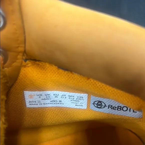 Timberland Yellow Boots