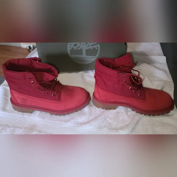 Timberlands Roll Top Boots