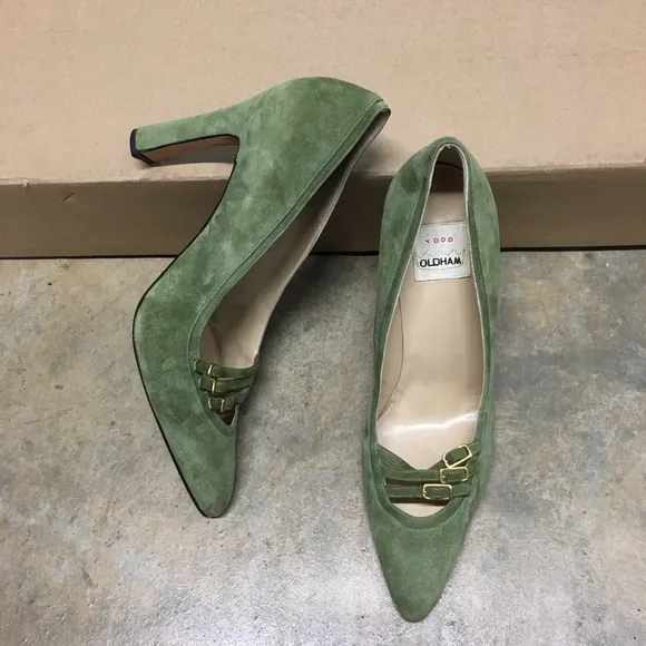 Todd Oldham Shoes-Green-SZ 40 in Italian 9