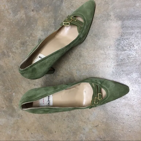 Todd Oldham Shoes-Green-SZ 40 in Italian 9