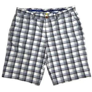 Tommy Bahama Plaid Stretch Shorts Preppy Classic Nautical Coastal Beach Bum Golf