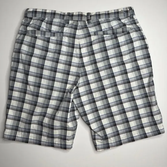 Tommy Bahama Plaid Stretch Shorts Preppy Classic Nautical Coastal Beach Bum Golf