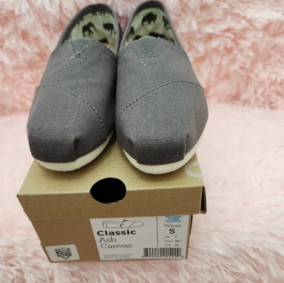 TOMS Ash Gray Classic Alpagartas