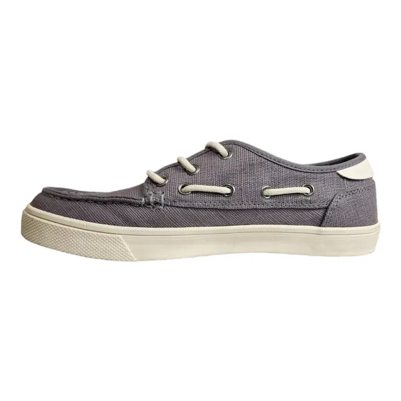 Tom's Dorado Canvas Boat Shoe in Shade (Gray) Size 8