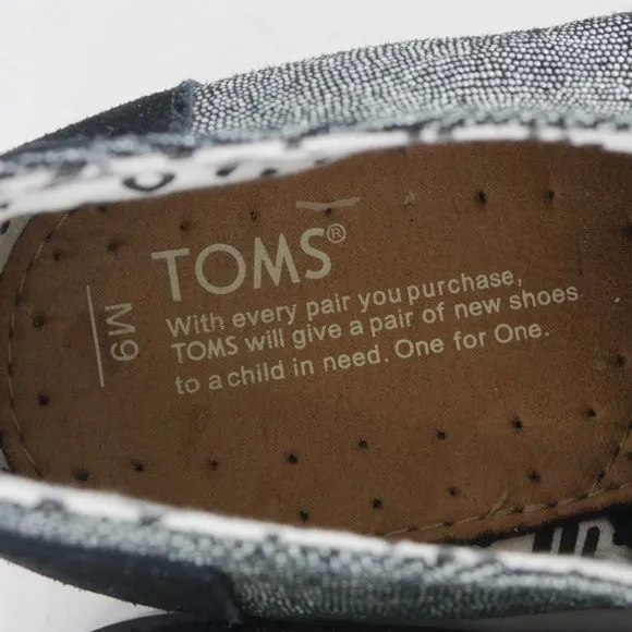 Toms Mens Brogue Wingtip Lace Up Oxford Shoes