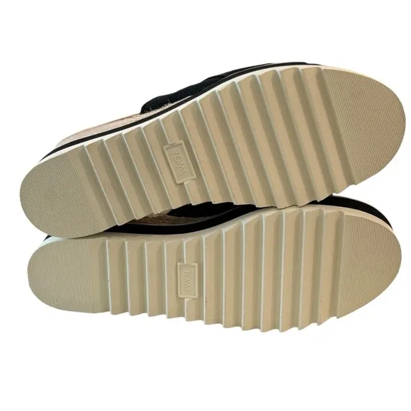 TOMS Women's Diana Flatform Slide Wedge Sandals | US 7.5W