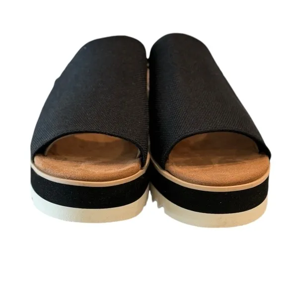 TOMS Women's Diana Flatform Slide Wedge Sandals | US 7.5W
