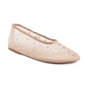 Tony Bianco Milo flat in Skin - size 7 Brand New