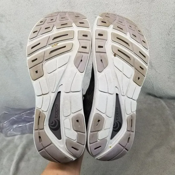 Topo Shoes Womens Size 10 Phantom 2 Gray Lace Up Athletic Running Sneakers
