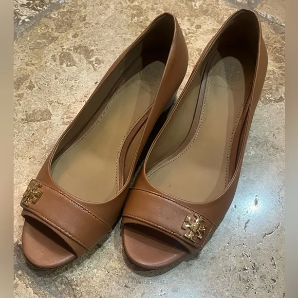 Tory Burch 45mm Kira Wedge Pumps