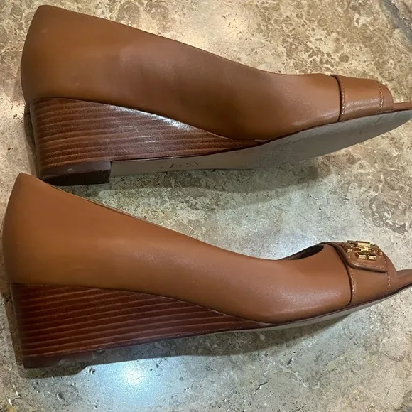 Tory Burch 45mm Kira Wedge Pumps