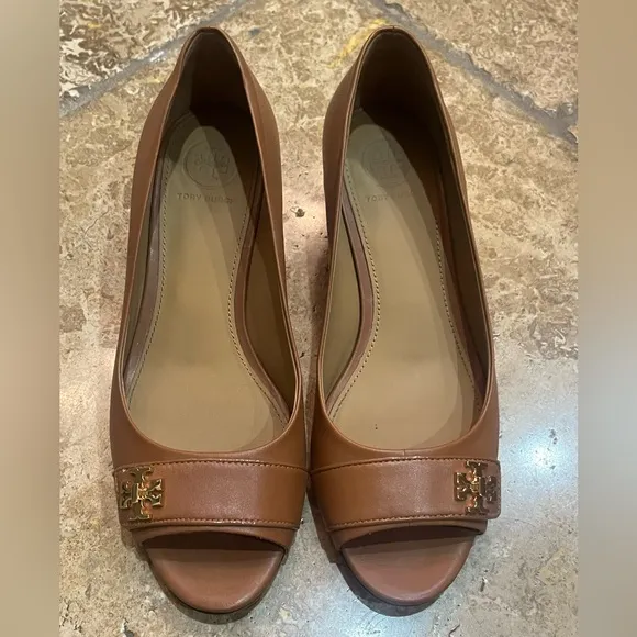 Tory Burch 45mm Kira Wedge Pumps