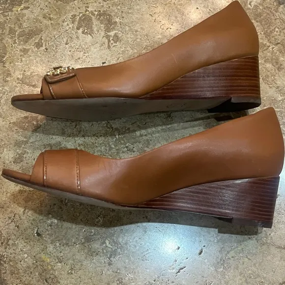 Tory Burch 45mm Kira Wedge Pumps