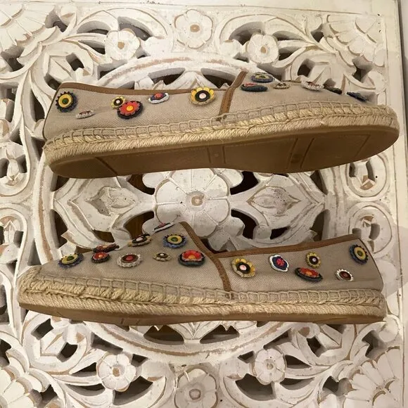 Tory Burch Marguerite nib espadrille flats