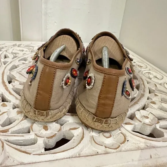 Tory Burch Marguerite nib espadrille flats
