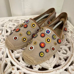 Tory Burch Marguerite nib espadrille flats