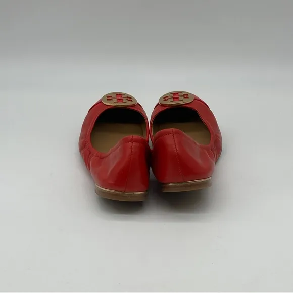 Tory Burch Minnie Cap Toe Ballet Flats. Size 8.5