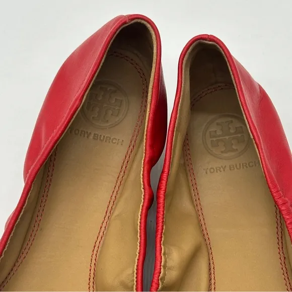 Tory Burch Minnie Cap Toe Ballet Flats. Size 8.5