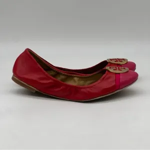 Tory Burch Minnie Cap Toe Ballet Flats. Size 8.5