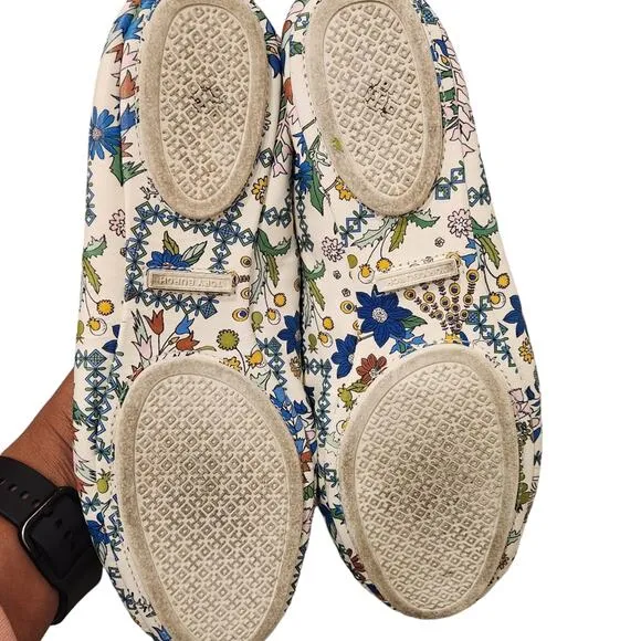 Tory Burch Minnie Ivory Meadow Folly ballet flats size 8.5