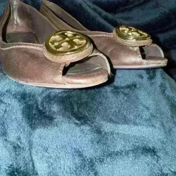 Tory Burch Peep Toe Wedge