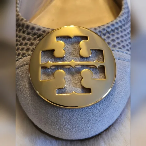 Tory Burch Serena 2 Ballet Flat Karung Montilla Snakeskin Print Size 8M