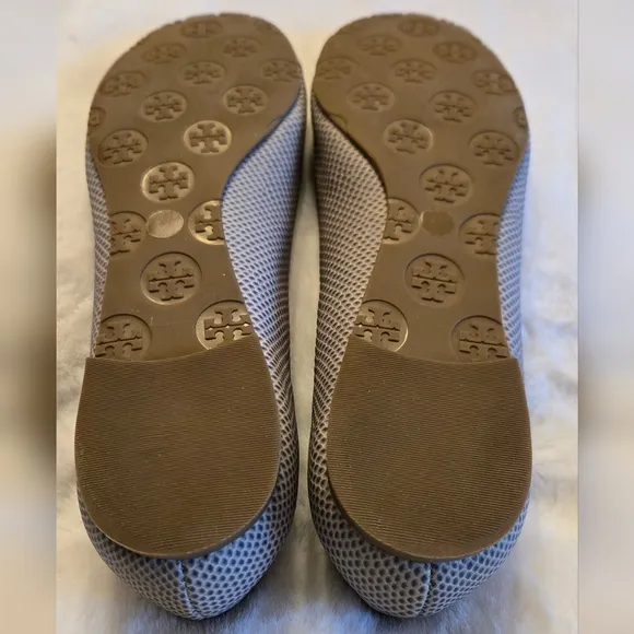 Tory Burch Serena 2 Ballet Flat Karung Montilla Snakeskin Print Size 8M