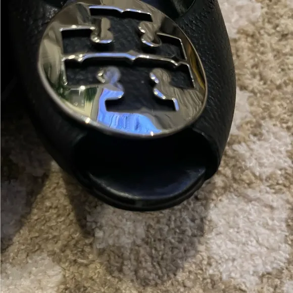 Tory Burch Wedges Black