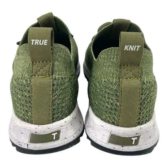 TRUE linkswear All Day Knit II Lightweight Golf Shoes  Green Moss Womens 7.5