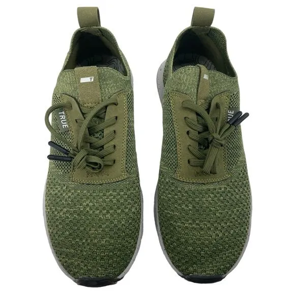 TRUE linkswear All Day Knit II Lightweight Golf Shoes  Green Moss Womens 7.5