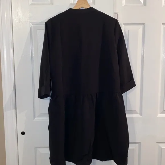 Tuckernuck Black Royal Shirt Dress