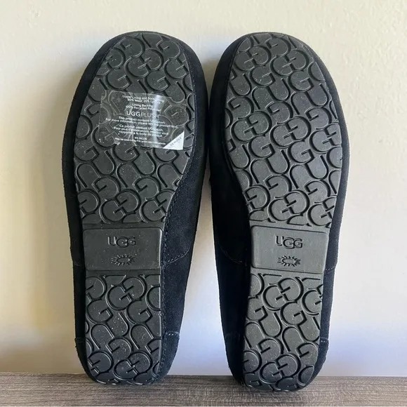 Ugg Ascot Black Slipper Kids Size 5 #B1146